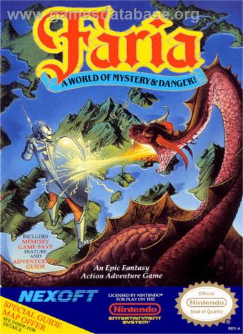 Cover Faria - A World of Mystery & Danger! for NES